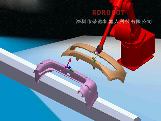 汽車保險(xiǎn)杠機(jī)器人涂裝設(shè)備